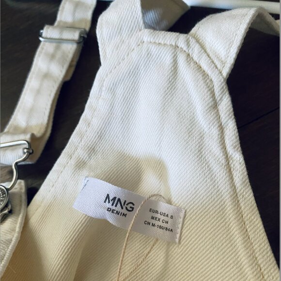 NWT white Mango dungarees - Picture 2 of 10